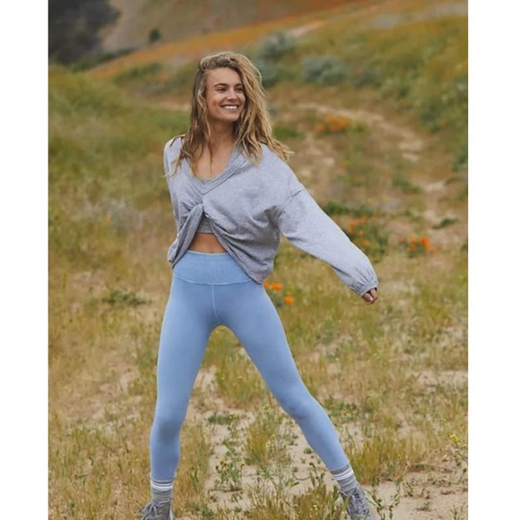 NWT Free People FP Movement Good Karma 7/8 Length Active Tight Leggings - Picture 2 of 7